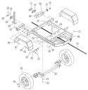 Part Location Diagram of 73449-12 Bear Cat Rear Stabilizer Weldment